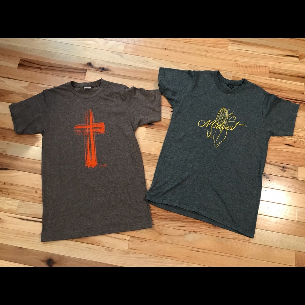 EEUC Boutique Cross & Midwest Corn Tees